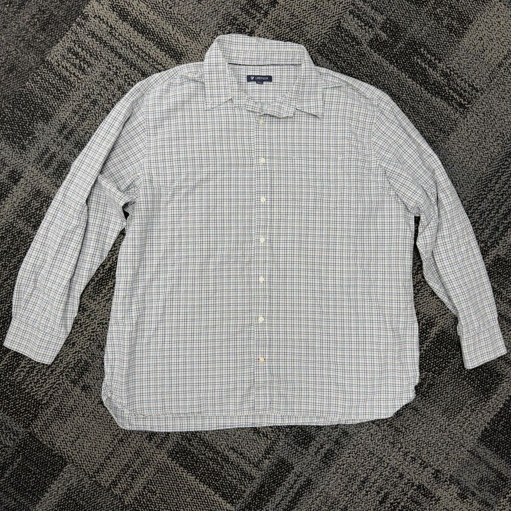 Daniel Cremieux Classics 38 Shirt Mens Button Up Long Sleeve, Plaid 3x